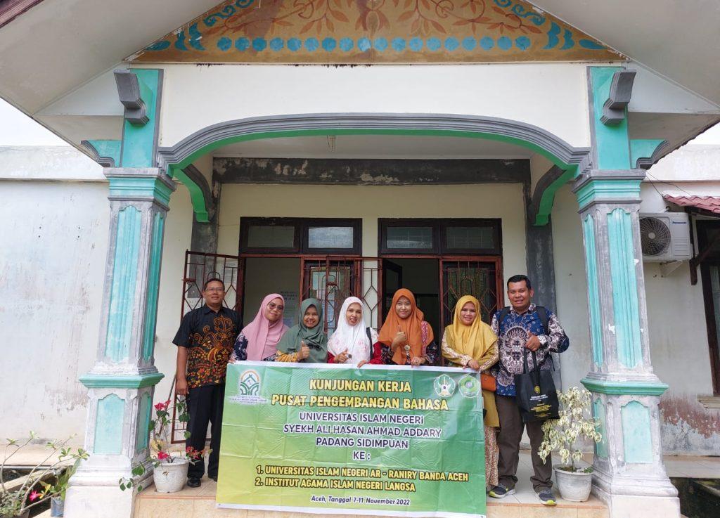 KUNJUNGAN KERJA UIN  ARRANIRY ACEH DAN IAIN LANGSA