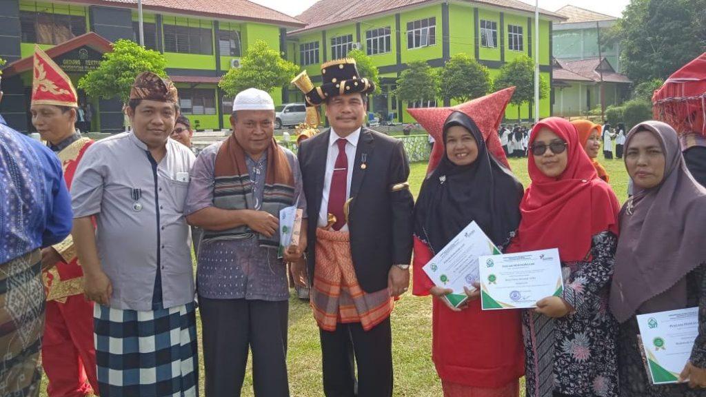 Upacara Hari Amal Bhakti ke-77 Kemenag RI di UIN Syekh Ali Hasan Ahmad Addary Padangsidimpuan